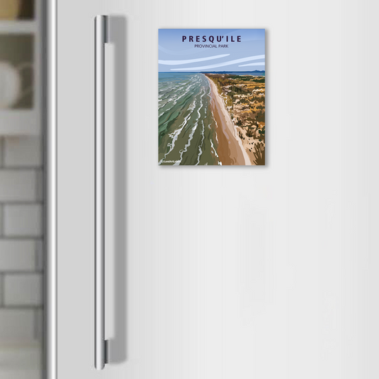 Presqu'ile, Beach - Magnet
