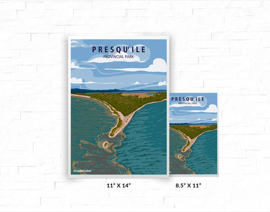 Presqu'ile, Aerial - Poster