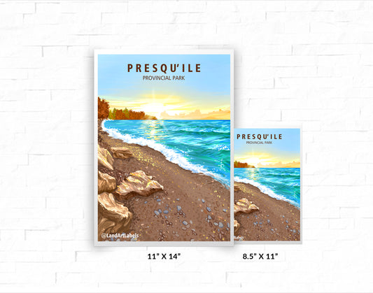 Presqu'ile Provincial Park, Beach - Poster