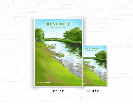 Restoule Provincial Park - Poster