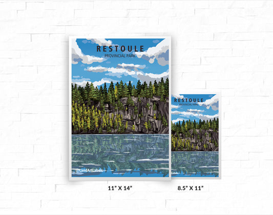 Restoule Provincial Park - Poster