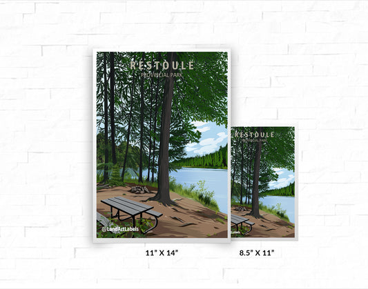 Restoule Provincial Park - Poster
