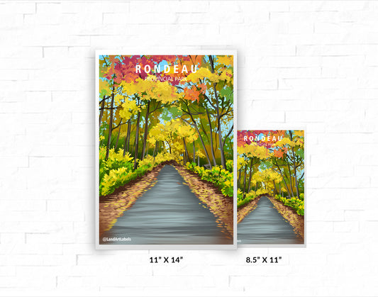 Rondeau Provincial Park, Trail - Poster