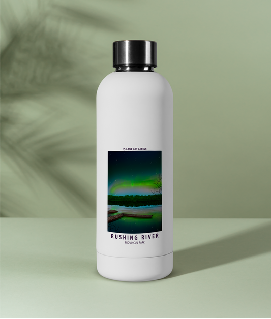 Rushing River Provincial Park, Night Sky - Card Sticker