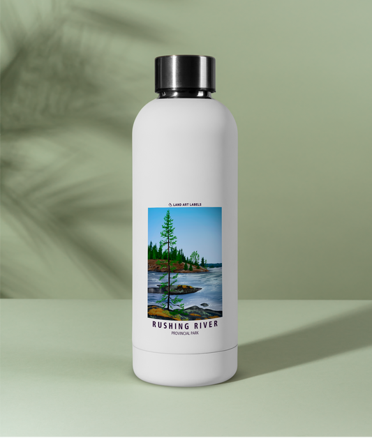 Rushing River Provincial Park, Winter - Card Sticker