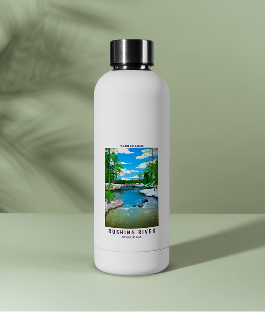 Rushing River Provincial Park, Winter - Card Sticker