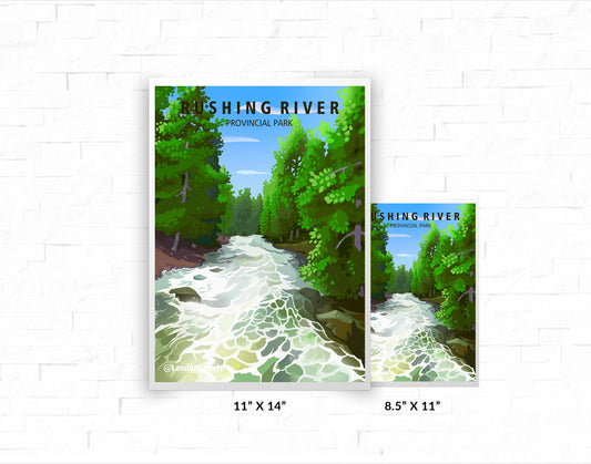 Rushing River Provincial Park - Poster