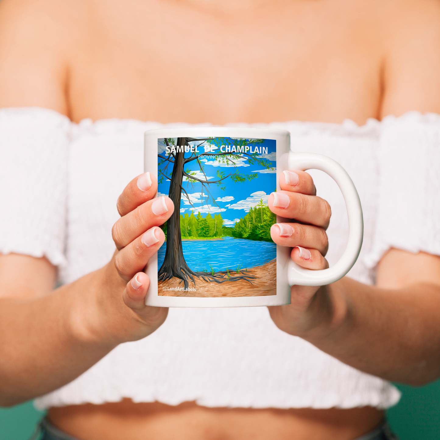 Samuel de Champlain Provincial Park, Lake View - Mug