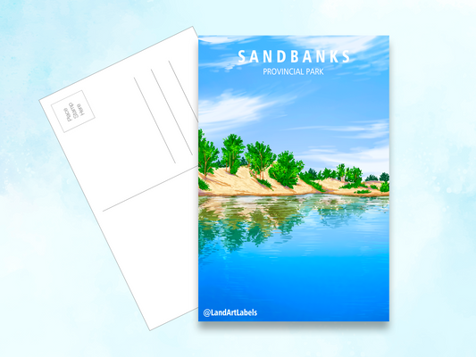 Sandbanks Provincial Park, Dunes - Postcard