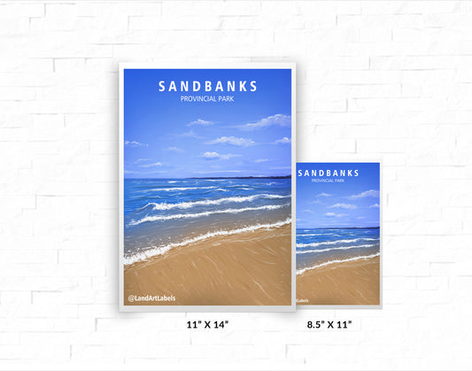 Sandbanks Provincial Park, Beach - Poster