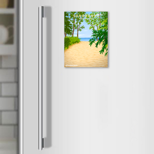 Sandbanks Provincial Park, Beach Entrance - Magnet