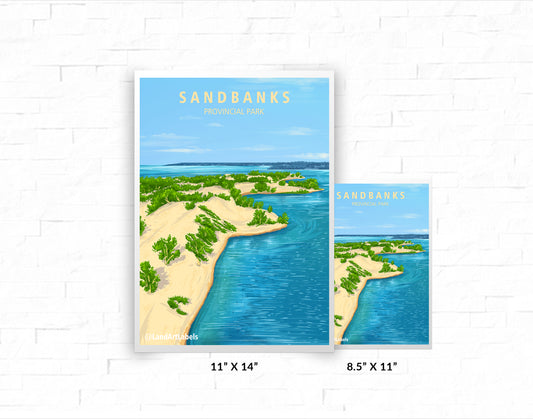Sandbanks Provincial Park, Dunes - Poster