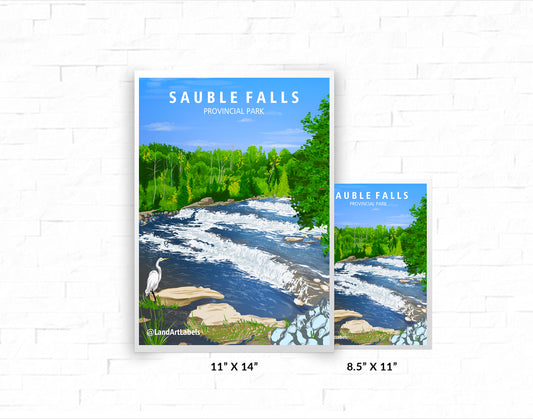 Sauble Falls Provincial Park - Poster