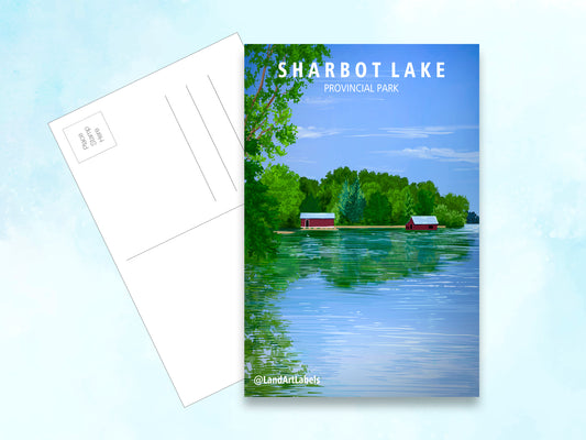Sharbot Lake Provicial Park - Postcard