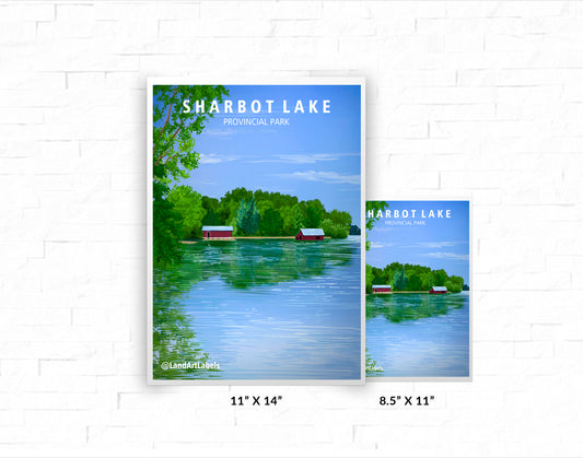 Sharbot Lake Provicial Park - Poster
