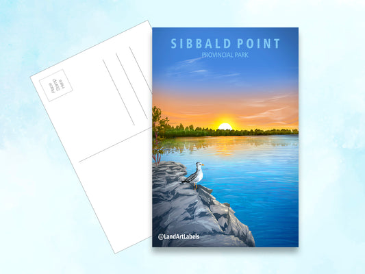Sibbald Point Provincial Park - Postcard