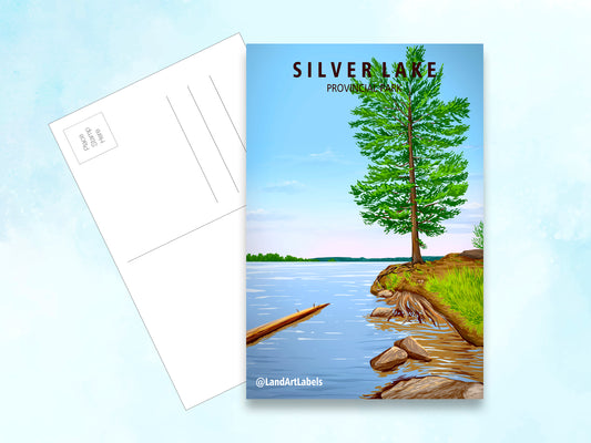 Silver Lake Provincial Park - Postcard