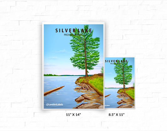 Silver Lake Provincial Park - Poster