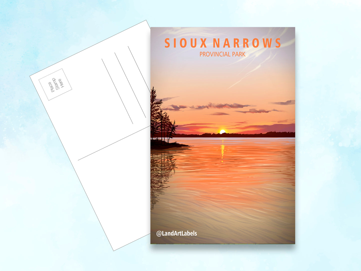 Sioux Narrows Provincial Park - Postcard