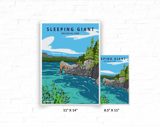 Sleeping Giant Provincial Park - Poster