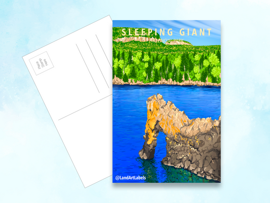Sleeping Giant Provincial Park, Sea Lion - Postcard