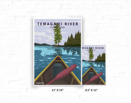 Temagami River Provincial Park - Poster