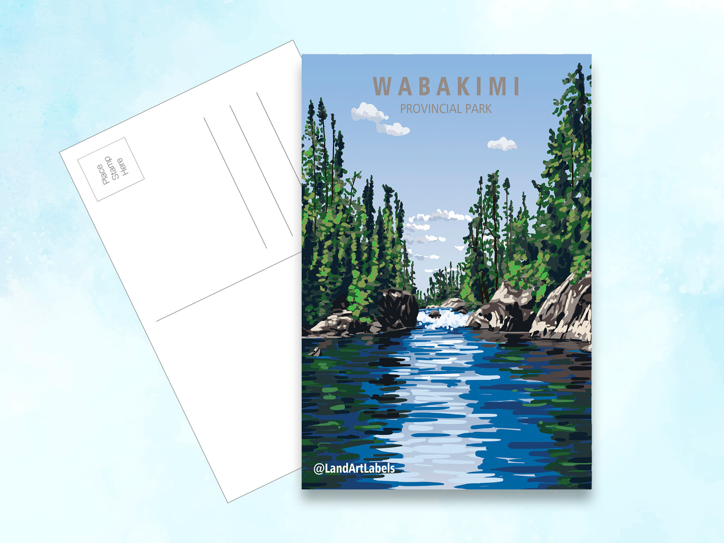 Wabakimi Provincial Park - Postcard