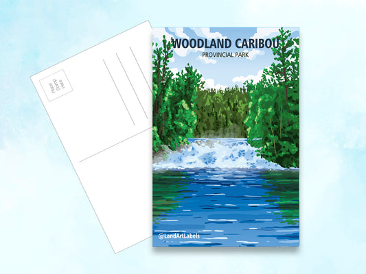 Woodland Caribou Provincial Park - Postcard