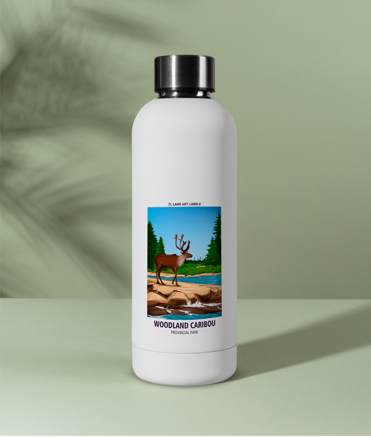 Woodland Caribou Provincial Park, Caribou - Card Sticker