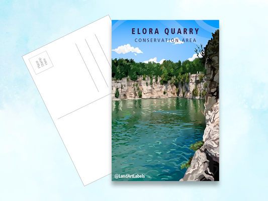 Elora Quarry - Postcard