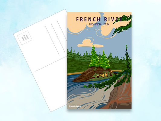 French River Provincial Park - Postcard