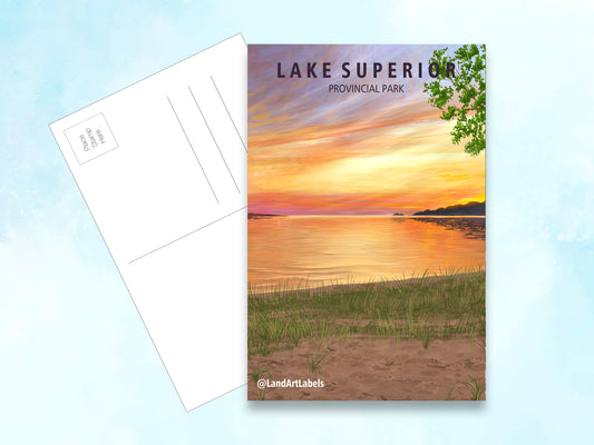 Lake Superior Provincial Park - Postcard