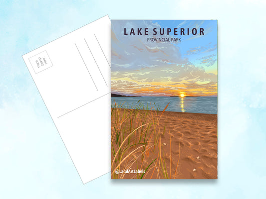 Lake Superior Provincial Park - Postcard