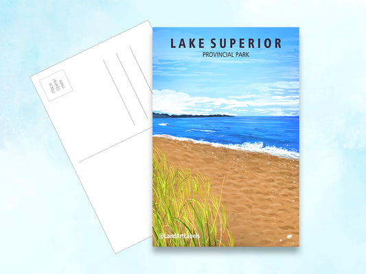 Lake Superior Provincial Park - Postcard