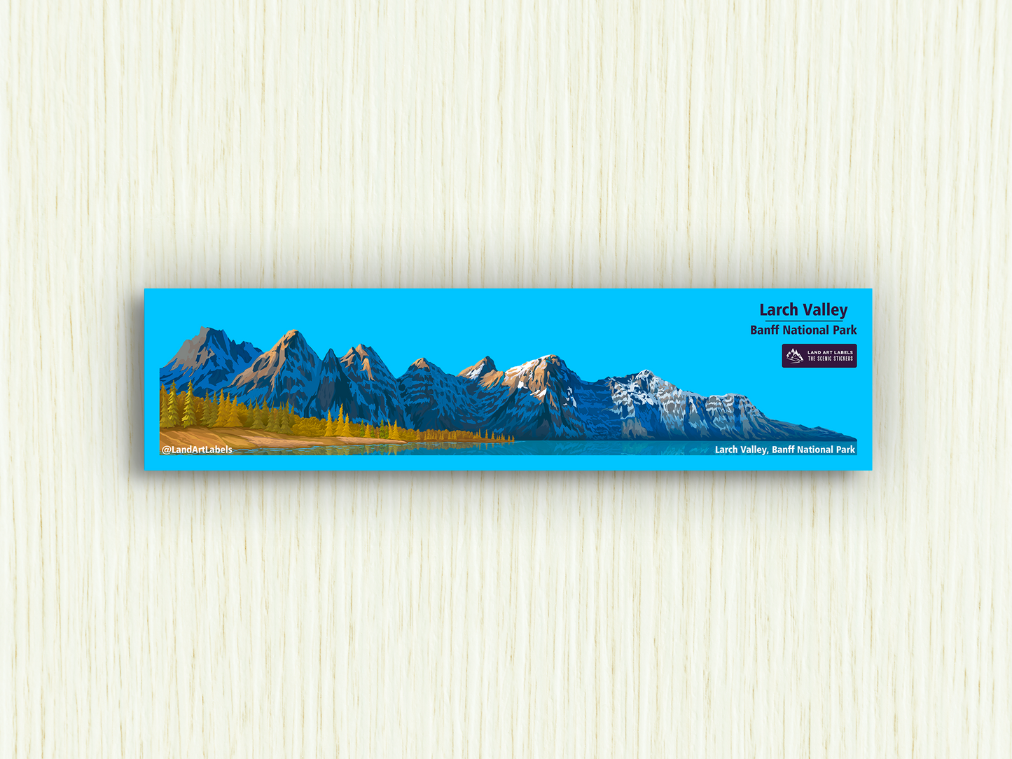 Banff National Park, Larch Valley - Wrap Sticker