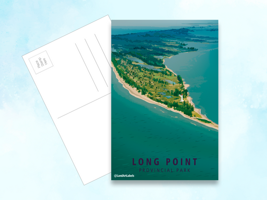 Long Point Provincial Park - Postcard