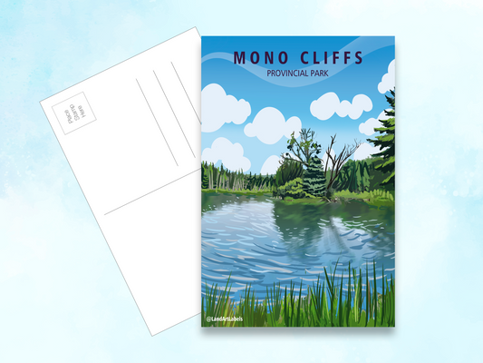 Mono Cliffs Provincial Park - Postcard