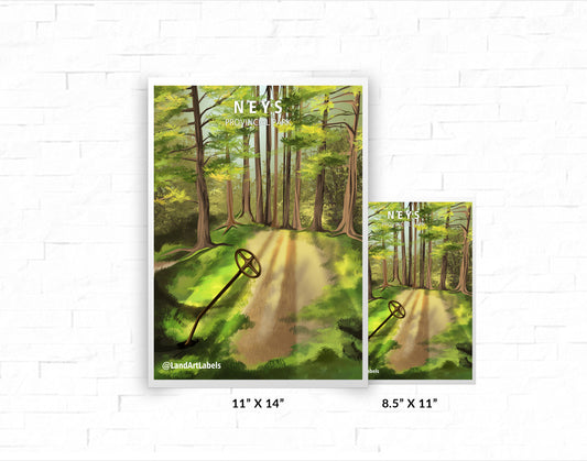 Neys Provincial Park - Poster