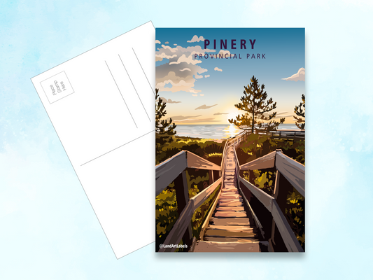 Pinery Provincial Park, Boardwalk- Postcard