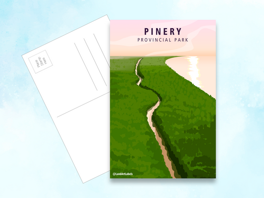 Pinery Provincial Park, Aerial- Postcard