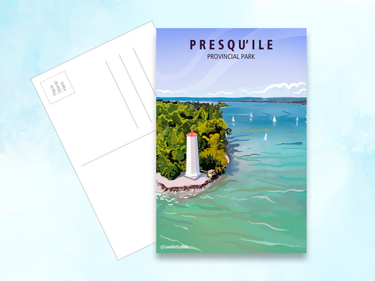 Presqu'ile, Lighthouse - Postcard