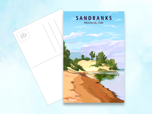 Sandbanks Provincial Park, Dunes - Postcard
