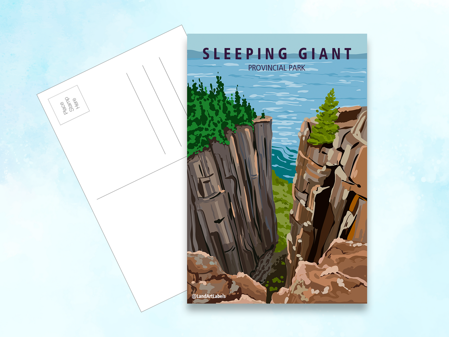 Sleeping Giant - Postcard