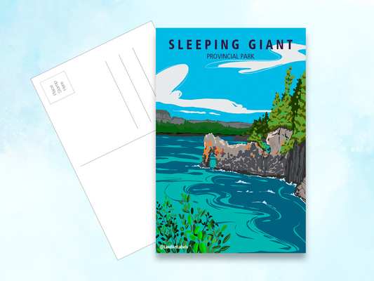 Sleeping Giant- Postcard