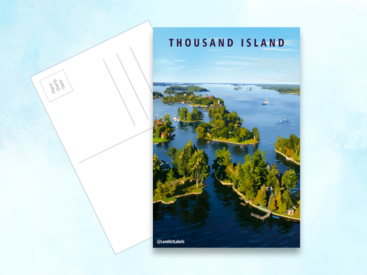 Thousand Island - Postcard